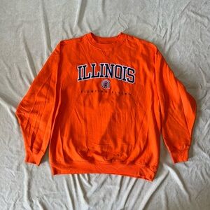 Oversized Illinois Fighting Sweatshirt